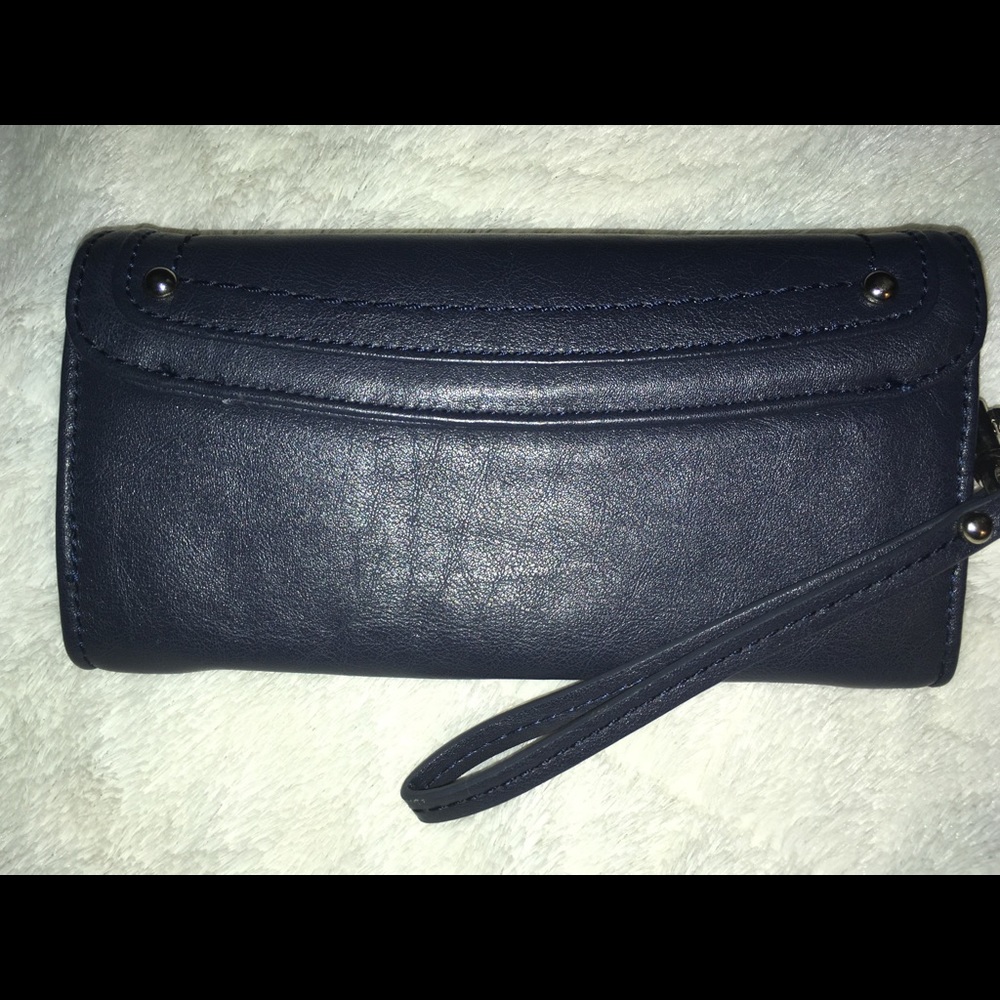 Coach blue wristlet - Picture 2 of 4